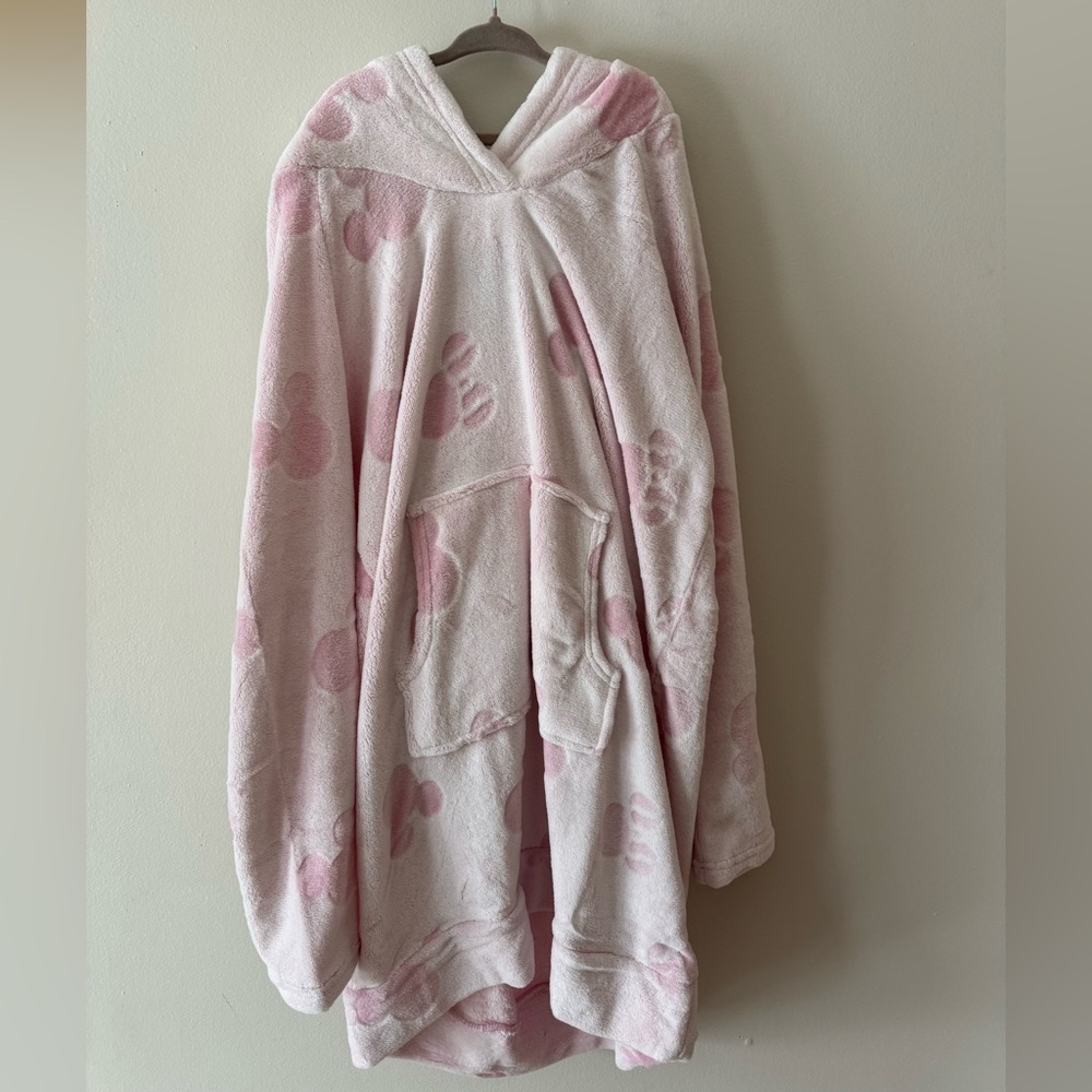 Disney Women's Cozy Lounger with Sherpa Hood